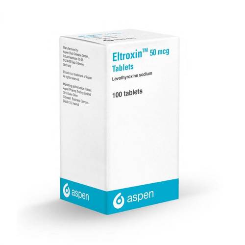 Eltroxin 50Mcg 100Tabs