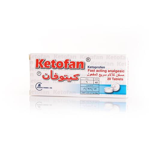 Ketofan 25 Mg 20Tab