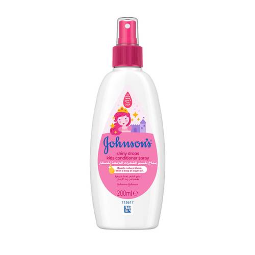 Johnson Kids Conditioner Spray Shiny Drops 200Ml
