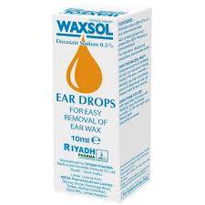 Waxsol 0.5% Ear Drops