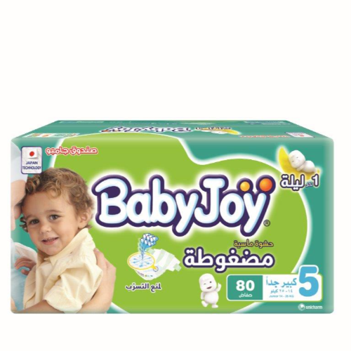 Babyjoy No 5 Jumbo Box Junior 80Pcs
