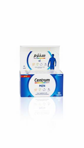 Centrum Men Multivitamins And Minerals 30 Tablets