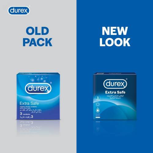 Durex Condom Extra Safe 3Pcs