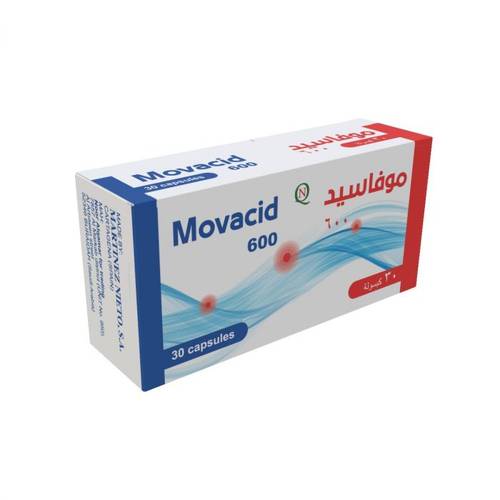 Movacid 600 Mg 30 Cap