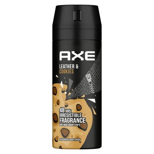 Axe Deo Body Spray Leather&Cookies 150Ml 