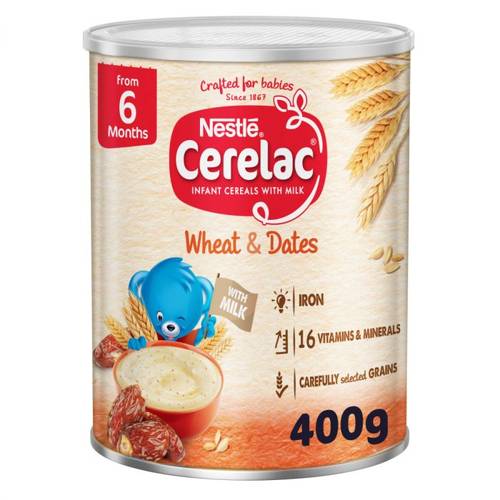 Cerelac  Wheat And Dates 400Gm