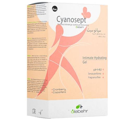 جيل سيانوسبت المرطب للمناطق الحساسة - عبوة تحتوي على 6 قطع.