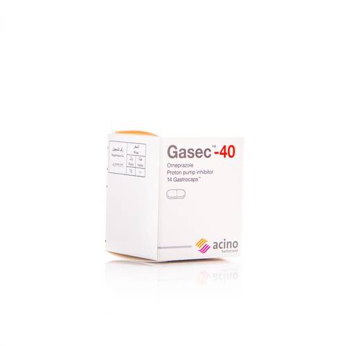Gasec 40Mg 14Cap