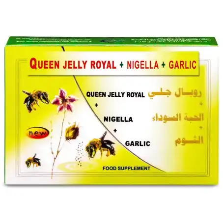 Queen Royal Jelly With Nigella And Garlic 30Cap