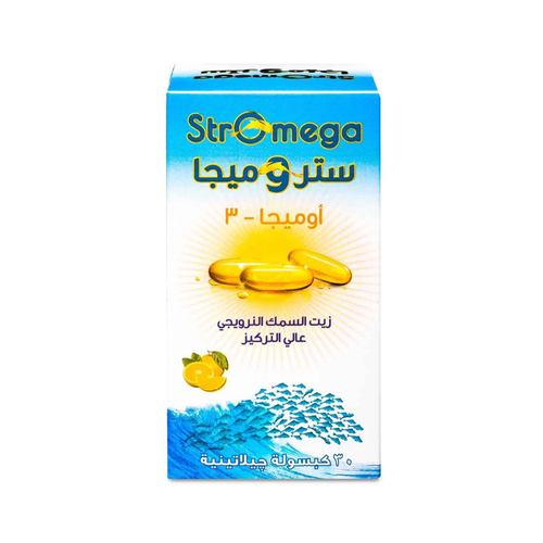 Stromega Omega-3 30Softgel Capsules