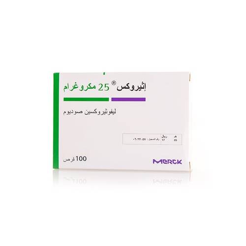 Euthrox 25Mg 100Tab 