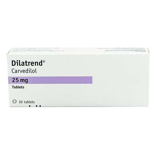 Dilatrend 25Mg 30Tab