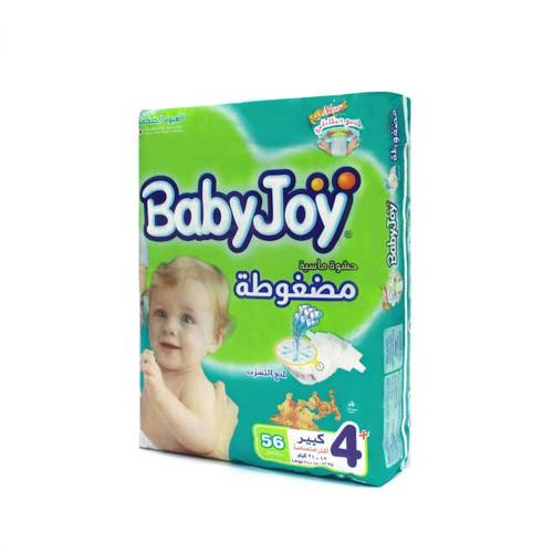 Babyjoy No 4+ Mega Large+ 56Pcs