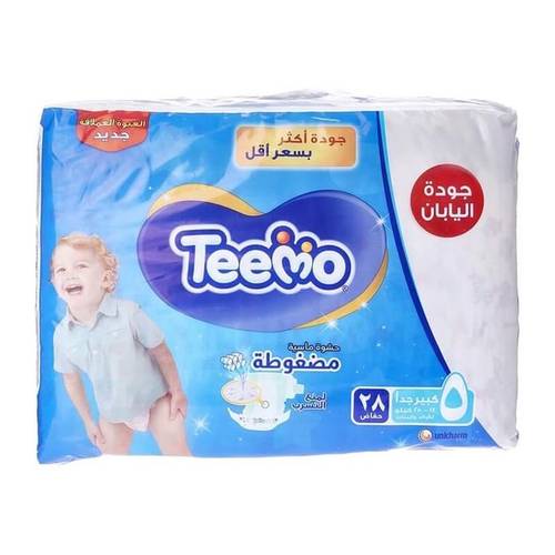 Teemo Diaper No 5 Jumbo Junior ( 4 X 28)