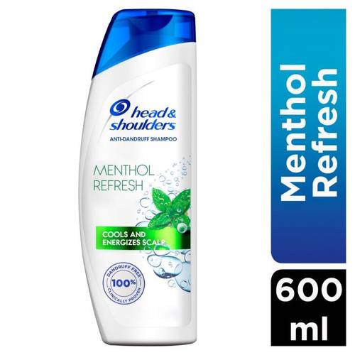 Head&Shoulders Shampoo Menthol Refresh 600Ml