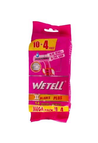 Wetell Mega Pack 10+4 Rasores