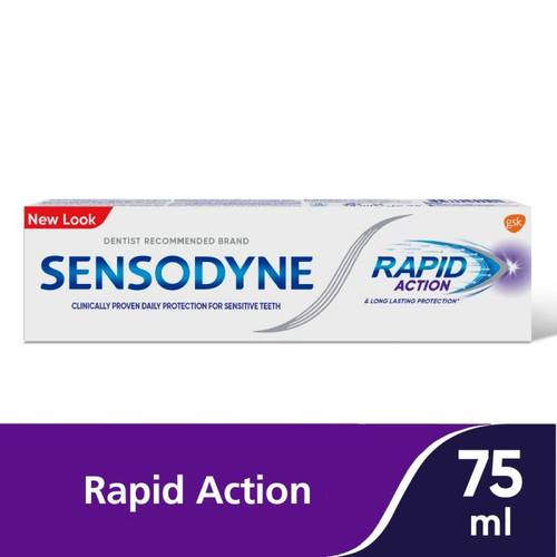Sensodyne Tp Rapid Action Whitening 75Ml