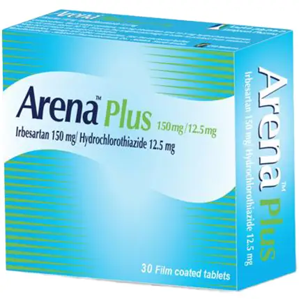 Arena Plus 150/12.5Mg 30Tabs