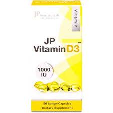 Jp Vitamin D3 1000Iu 60Cap