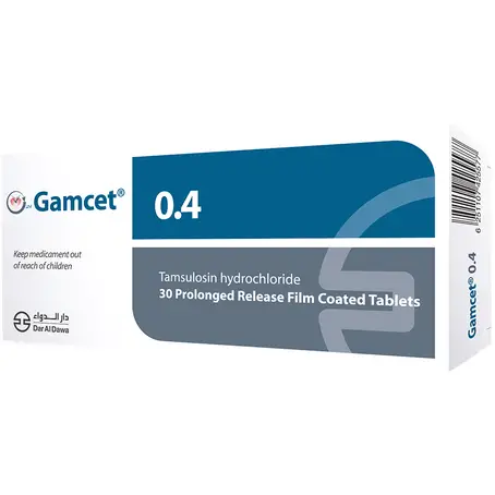 Gamcet 0.4Mg Tabs