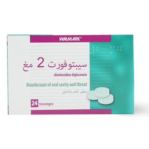 Septofort 2Mg Lemon 24Lozenges