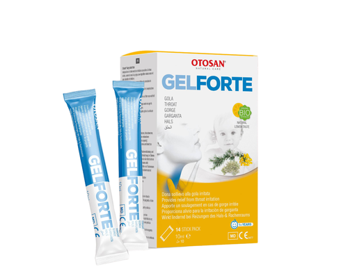 Otosan Throat Gel Forte 14 Stick Pack 