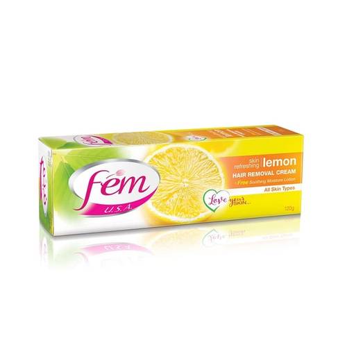 Fem Hair Removal Lemon Cream 120Gm 