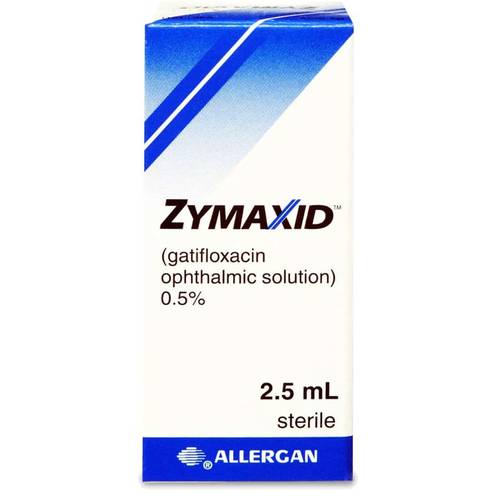 Zymaxid 5% Eye Drops