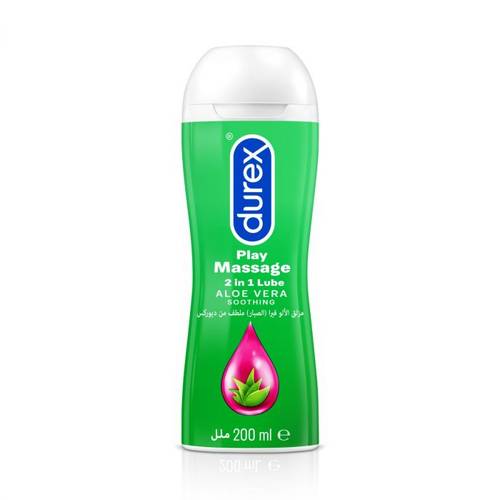Durex Play Massage 2 In 1 Lube Aloe Vera Soothing 200 Ml