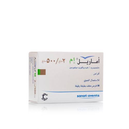 Amary M 2/500 Mg Tab