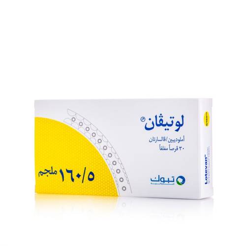 Lotevan 5Mg/160Mg 30Tab