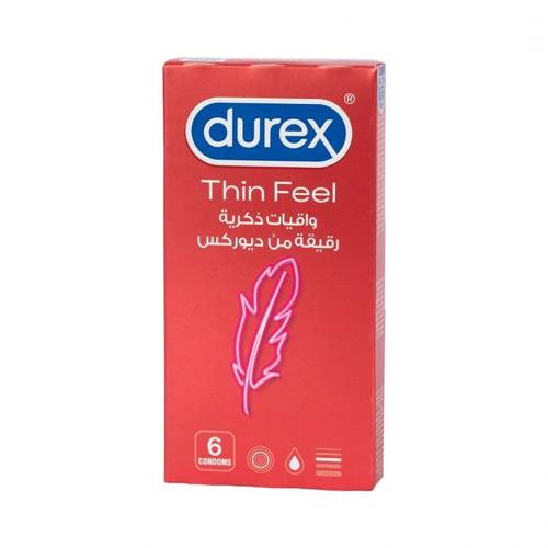Durex Condom Thin Feel 6 Pcs