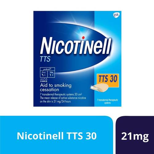 Nicotinell 30 Tts 7 Patches 