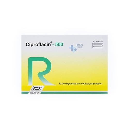 Ciprofloxacin 500Mg 10Tab
