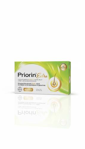 Priorin Extra With Biotin For Hair Loss 60 Capsules