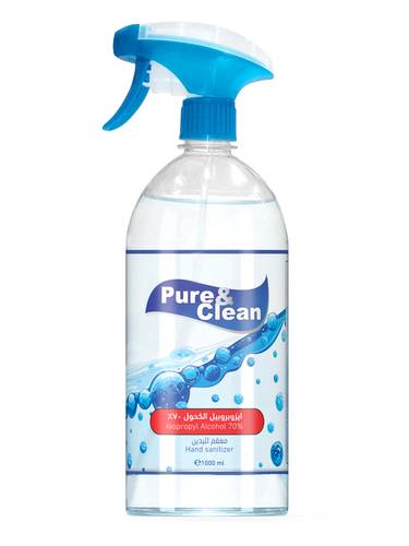 Pure&Clean Isopropyl Alcohol 70%_1000Ml 