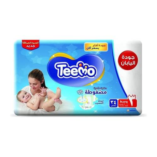 Teemo Diaper No 3 Jumbo Medium ( 4 X 34)