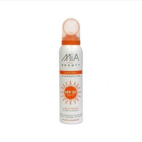 Mia Sunscreen Spray +50 150Ml 