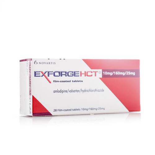 Exforge 10/160/25Mg 28Tab