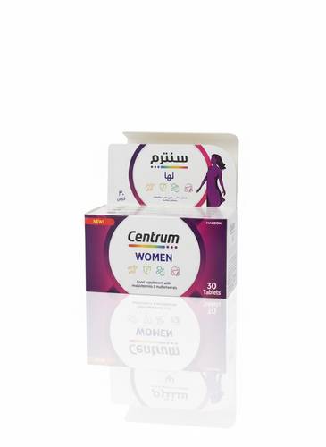 Centrum Women Multivitamins And Minerals 30 Tablets