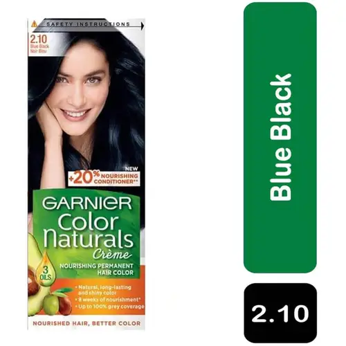 Garnier Color Naturals Blue Black Hair Dye 2.10