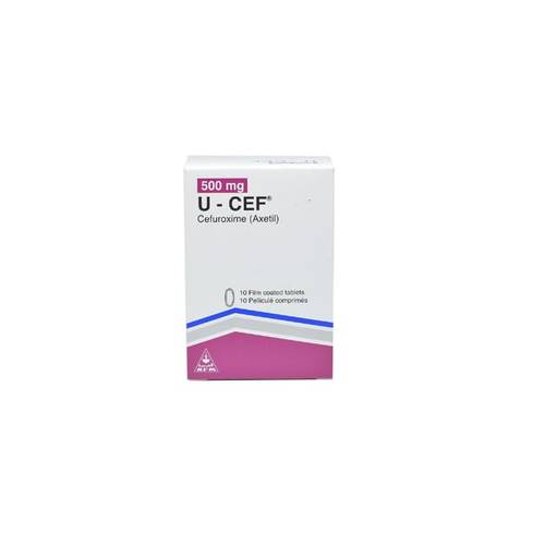 U Cef 500Mg 10Tab