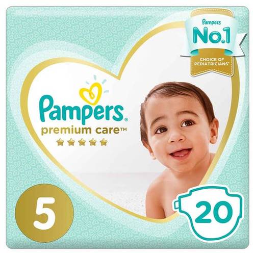 Pampers Premium Care No 5 (11-18 Kg) 20-21Pcs