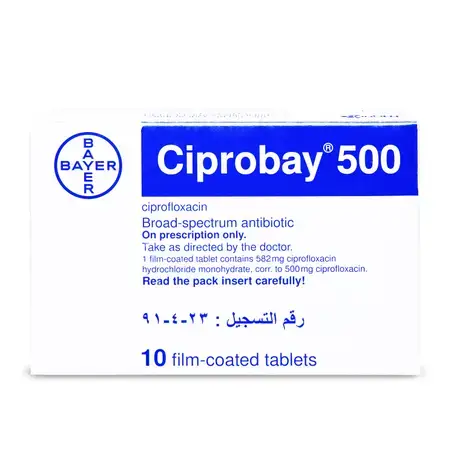 Ciprobay 500Mg 10Tab