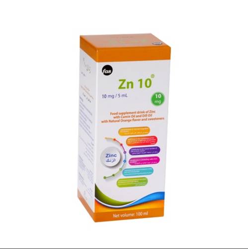 Zn 10 Ml/5Ml Syrup 100Ml 
