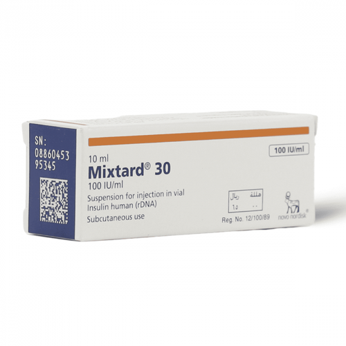 Mixtard 30Hm Vial 100 10Ml