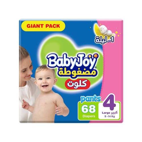 Babyjoy Culotte No 4 Mega Large Unisex 68Pcs
