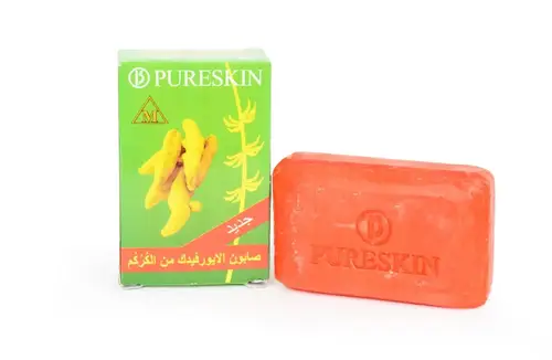 Pure Skin Ayurvdiv Tumeric Soap 80Gm 
