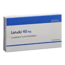 Latuda 40Mg /28Tab