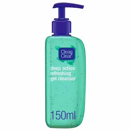 Clean&Clear Deep Action Refreshing Gel Cleanser 150Ml